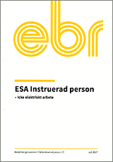 ESA Instruerad person